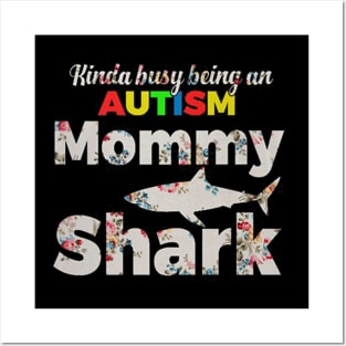 Autism Mommy For Christmas Posters and Art